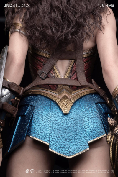 JND Studios Platinum - Wonder Woman of Justice League 1/6 HMS Statue