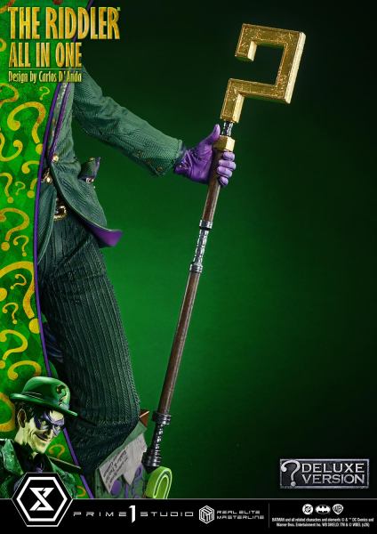 Prime 1 Studio Batman (Comics) - The Riddler All In One (Deluxe Version) 1/3 Statue
