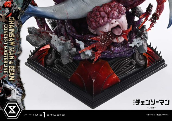 Prime 1 Studio Chainsaw Man – The Movie: Reze Arc CHAINSAW MAN & BEAM 1/6 Statue