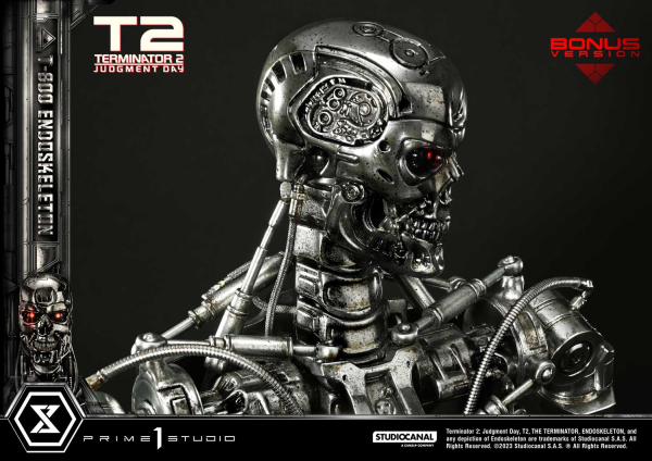 Prime 1 Studio Terminator 2: Judgment Day T-800 Endoskeleton (DX-Bonus Version) 1/3 Statue