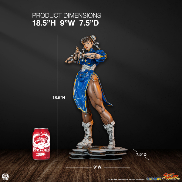 Premium Collectibles Studio Street Fighter - Chun-Li Android (Classic) 1/4 Statue