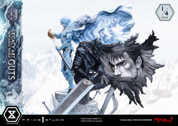 Prime 1 Studio Berserk - Guts (Regular Version) 1/4 Statue
