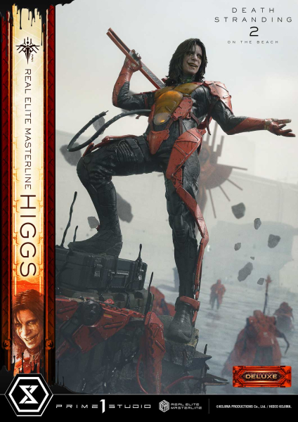 Prime 1 Studio Death Stranding 2: On The Beach - Higgs (Deluxe Version) 1/3 Statue