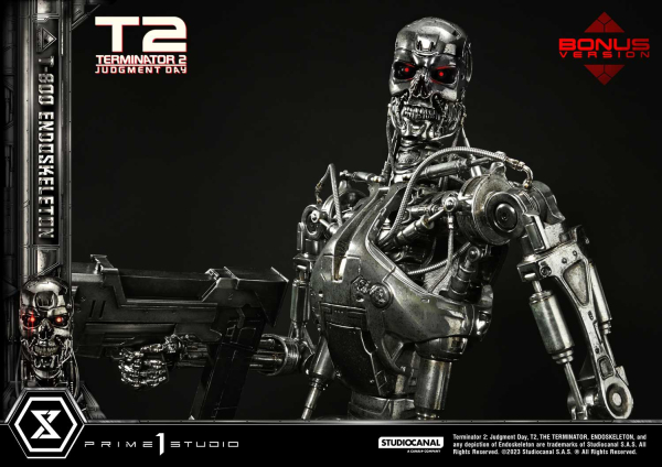 Prime 1 Studio Terminator 2: Judgment Day T-800 Endoskeleton (DX-Bonus Version) 1/3 Statue