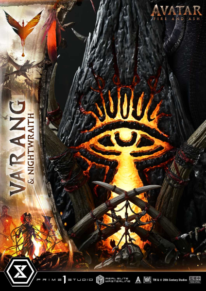 Prime 1 Studio Avatar Fire and Ash (Movie) - Varang & Nightwraith 1/4 Statue