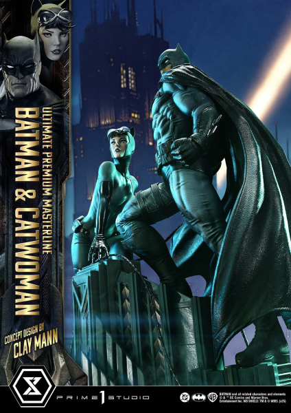 Prime 1 Studio Batman (Comics) : Batman & Catwoman (Bonus Version) 1/4 Statue