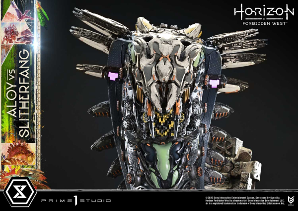 Prime 1 Studio Horizon Forbidden West - Aloy vs. The Slitherfang Statue