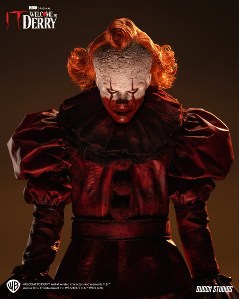 Queen Studios IT: Welcome to Derry Season 1 - Pennywise (Dual Version) 1/3 Statue