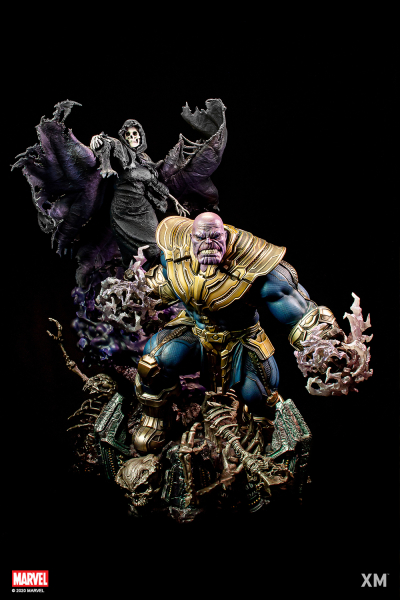 XM Studios Thanos & Lady Death
