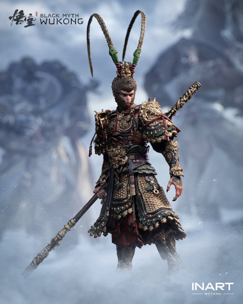 INART Action Black Myth: Wukong - Great Sage Armor Set 1/12 Action Figure
