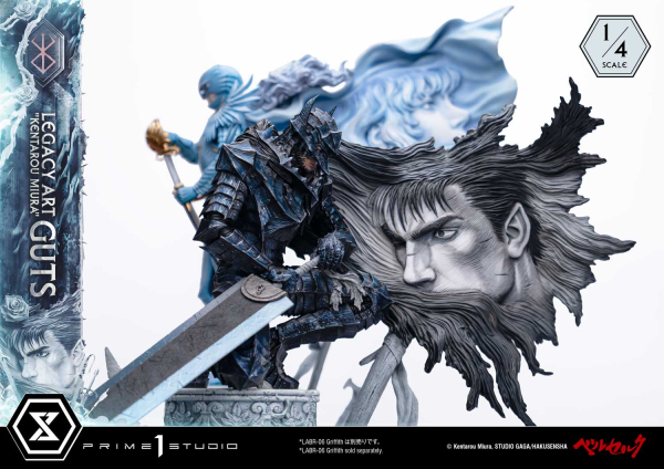 Prime 1 Studio Berserk - Guts (Regular Version) 1/4 Statue