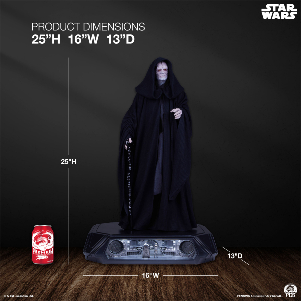 Premium Collectibles Studio Emperor Palpatine - Hyperreal 1/3 Scale Statue