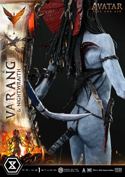 Prime 1 Studio Avatar Fire and Ash (Movie) - Varang & Nightwraith 1/4 Statue