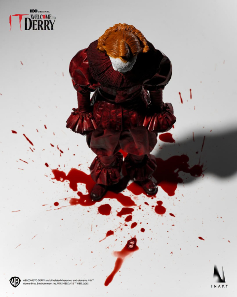 INART Collectibles IT: Welcome to Derry Season 1 - Pennywise (Bloody Version) 1/6 Collectible Figure