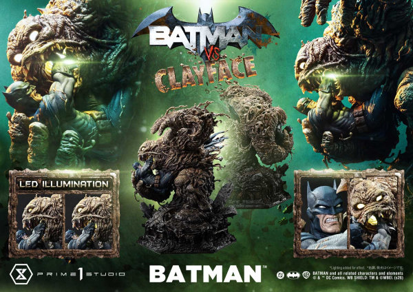 Prime 1 Studio Batman (Comics) - Batman vs Clayface 1/4 Statue