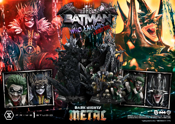 Prime 1 Studio Dark Nights: Death Metal (Comics) - The Batman Who Laughs & Robin King 1/3 Statue