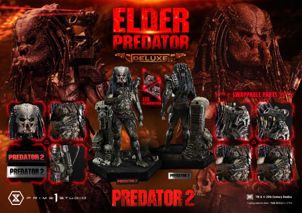 Prime 1 Studio Predator 2 (Movie) - Elder Predator (DX Version) 1/3 Statue