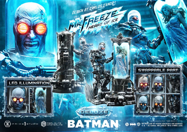 Prime 1 Studio Batman (Comics) Mr. Freeze Heart of Ice (DX Version) 1/3 Statue