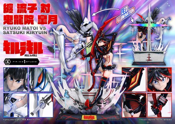 Prime 1 Studio KILL la KILL - Ryuko Matoi vs Satsuki Kiryuin 1/4 Statue