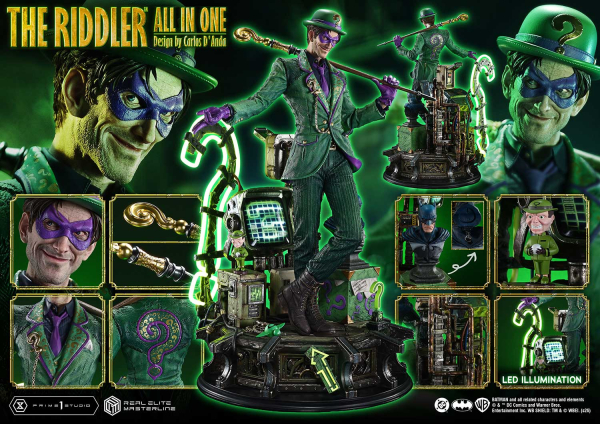 Prime 1 Studio Batman (Comics) - The Riddler All In One 1/3 Statue