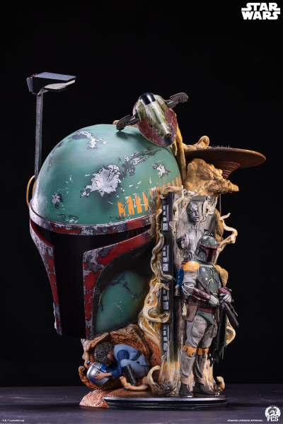 Premium Collectibles Studio Boba Fett - Fine Art Bust