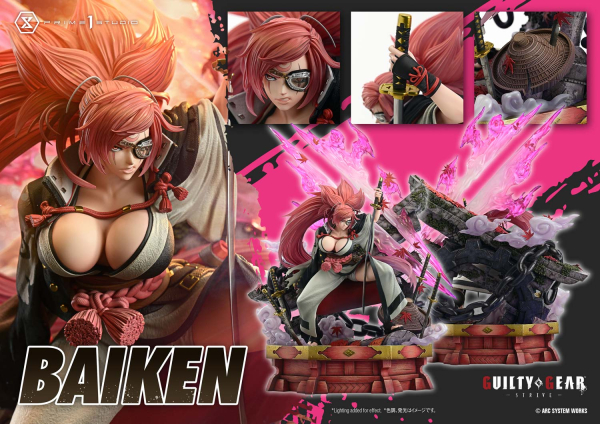 Prime 1 Studio Guilty Gear -Strive- Baiken (Bonus Version) 1/4 Statue