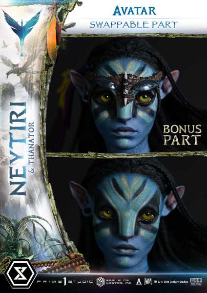 Prime 1 Studio Avatar (Movie) - Neytiri & Thanator (Deluxe Bonus Version) 1/4 Statue