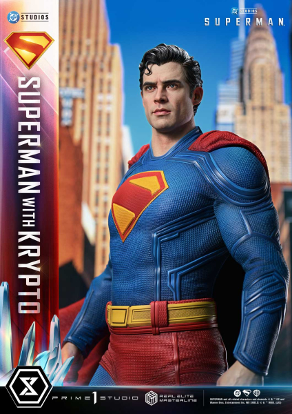 Prime 1 Studio Superman 2025 - Superman with Krypto 1/3 Statue