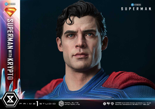 Prime 1 Studio Superman 2025 - Superman with Krypto (Bonus Version) 1/3 Statue
