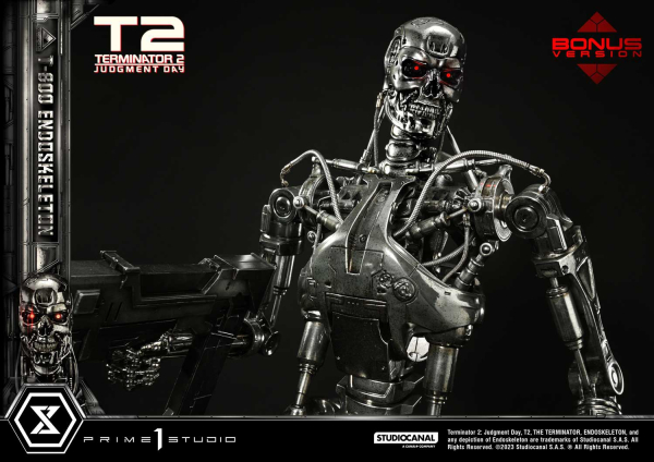Prime 1 Studio Terminator 2: Judgment Day T-800 Endoskeleton (DX-Bonus Version) 1/3 Statue