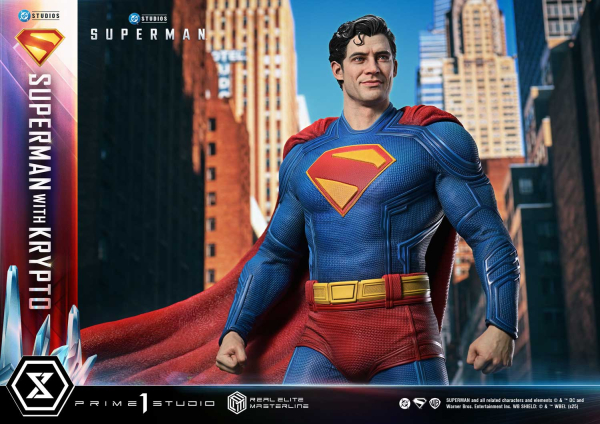 Prime 1 Studio Superman 2025 - Superman with Krypto (Bonus Version) 1/3 Statue