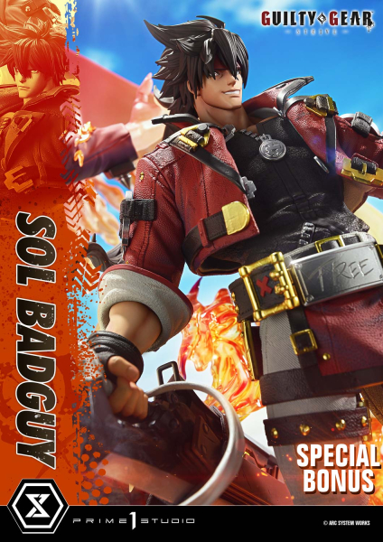 Prime 1 Studio Guilty Gear -Strive- Sol Badguy (Bonus Version) 1/4 Statue