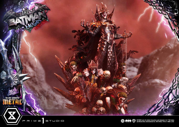 Prime 1 Studio Dark Nights: Death Metal (Comics) - The Batman Who Laughs & Robin King 1/3 Statue