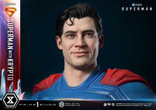 Prime 1 Studio Superman 2025 - Superman with Krypto (Bonus Version) 1/3 Statue