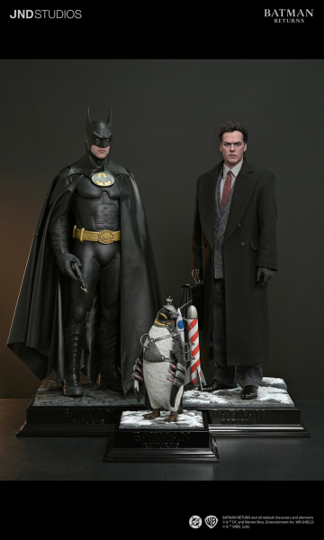 JND Studios Batman & Bruce Wayne of Batman Returns 1/3 Statue