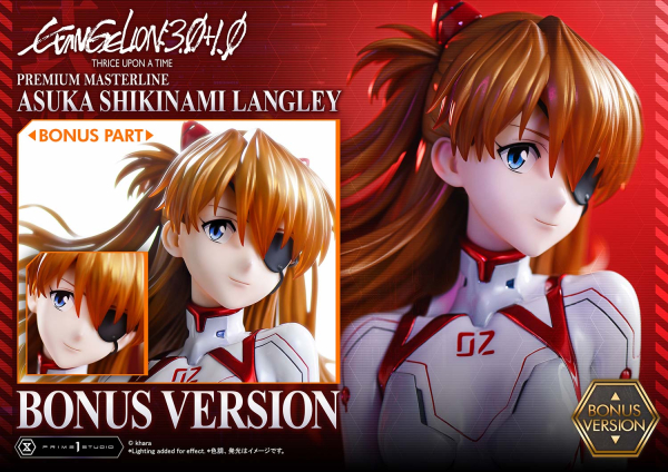 Prime 1 Studio EVANGELION: 3.0+1.0 THRICE UPON A TIME - Asuka Shikinami Langley (Bonus Version) 1/4 Statue