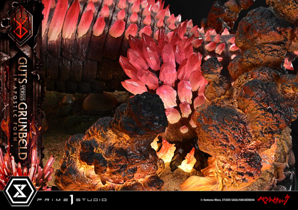 Prime 1 Studio Berserk - Guts Versus Grunbeld in Apostle Form Statue