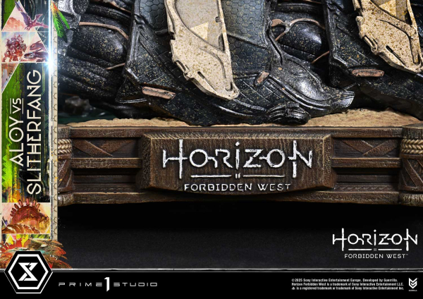 Prime 1 Studio Horizon Forbidden West - Aloy vs. The Slitherfang Statue