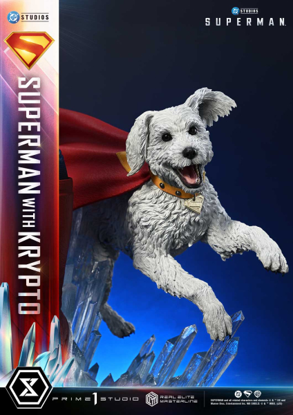 Prime 1 Studio Superman 2025 - Superman with Krypto (Bonus Version) 1/3 Statue
