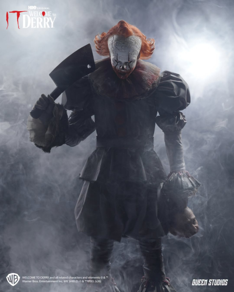 Queen Studios IT: Welcome to Derry Season 1 - Pennywise (Single Version) 1/3 Statue