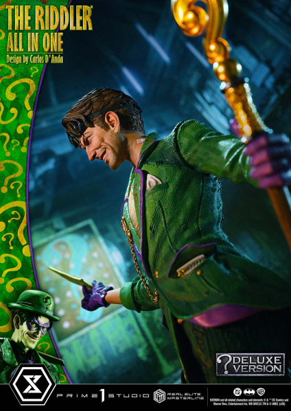 Prime 1 Studio Batman (Comics) - The Riddler All In One (Deluxe Version) 1/3 Statue