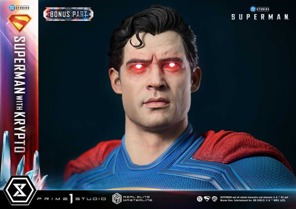 Prime 1 Studio Superman 2025 - Superman with Krypto (Bonus Version) 1/3 Statue