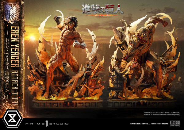 Prime 1 Studio Attack on Titan - Eren Yeager Attack Titan Statue
