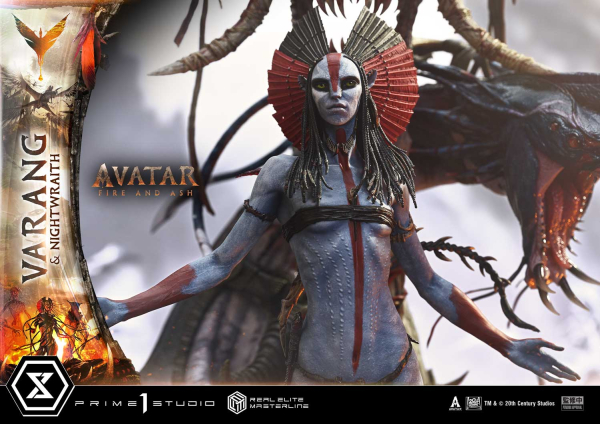 Prime 1 Studio Avatar Fire and Ash (Movie) - Varang & Nightwraith 1/4 Statue