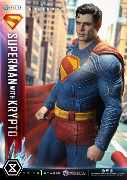 Prime 1 Studio Superman 2025 - Superman with Krypto 1/3 Statue