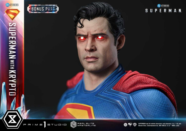 Prime 1 Studio Superman 2025 - Superman with Krypto (Bonus Version) 1/3 Statue