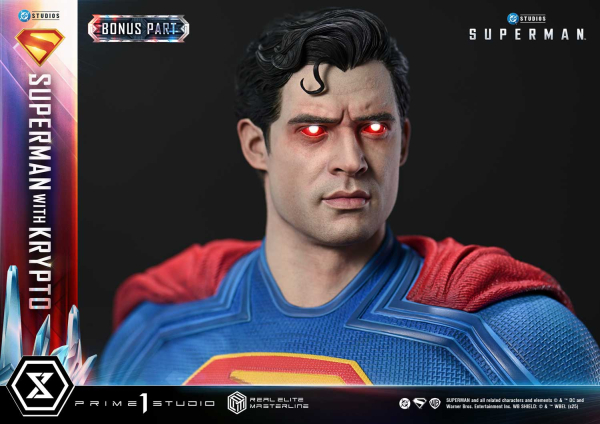 Prime 1 Studio Superman 2025 - Superman with Krypto (Bonus Version) 1/3 Statue