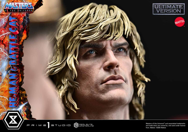 Prime 1 Studio Masters of the Universe - He-Man & Battle Cat (Ultimate Version) 1/4 Statue