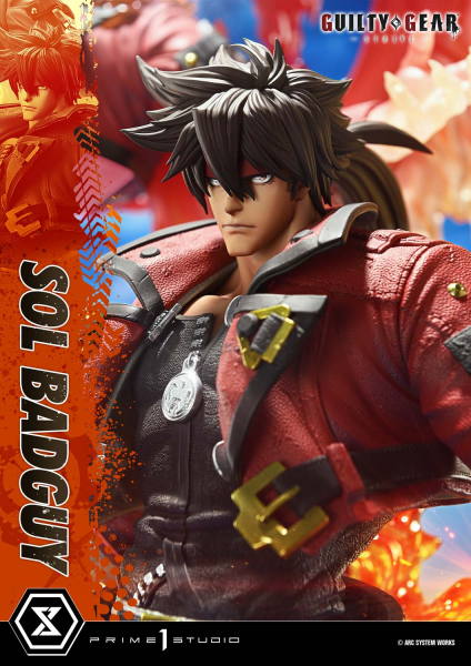 Prime 1 Studio Guilty Gear -Strive- Sol Badguy (Bonus Version) 1/4 Statue