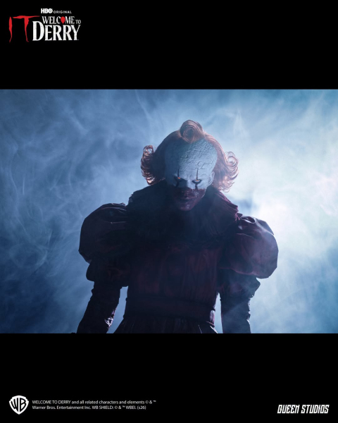 Queen Studios IT: Welcome to Derry Season 1 - Pennywise (Dual Version) 1/3 Statue